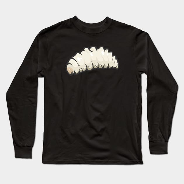 Eurytoma larva Long Sleeve T-Shirt by Ginboy